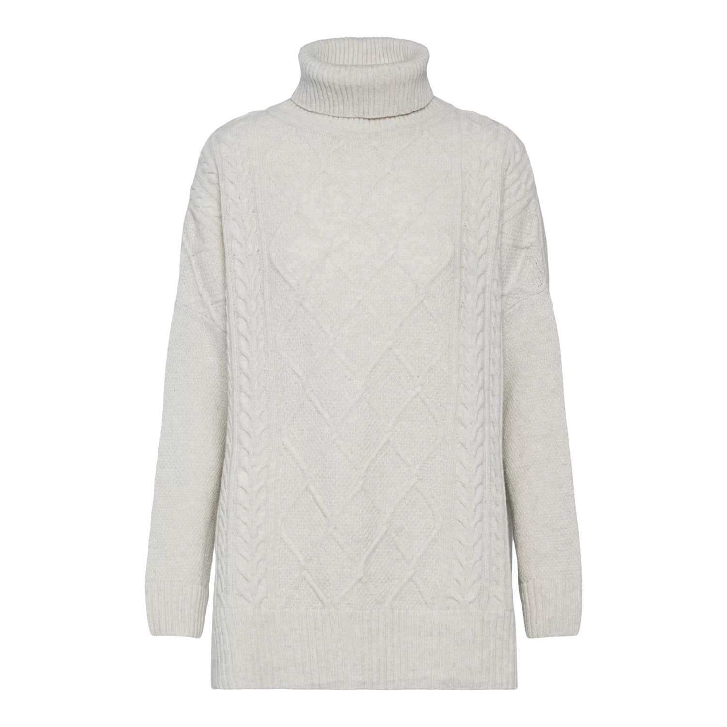 Burne Wool Blend Turtleneck Sweater