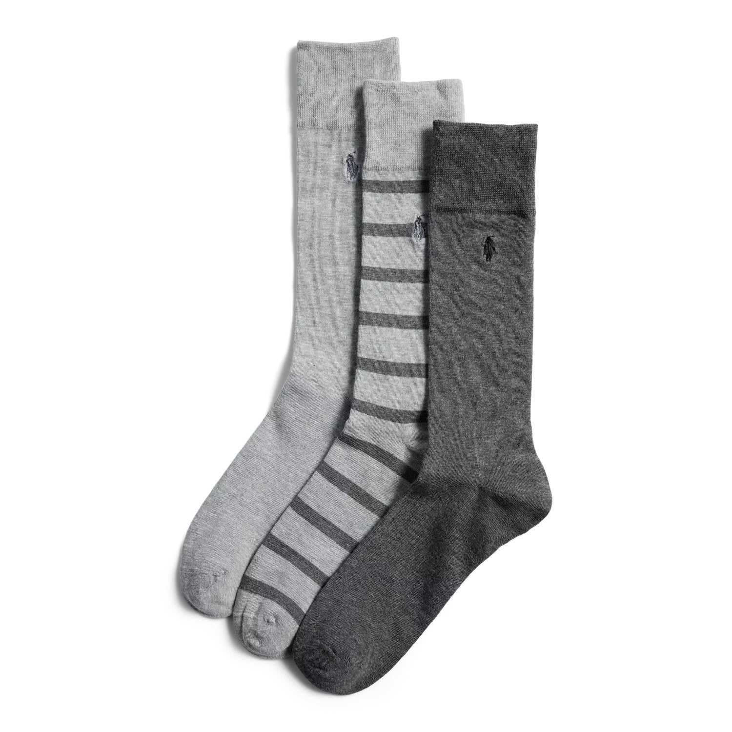 3-Pack Wide Stripe Socks