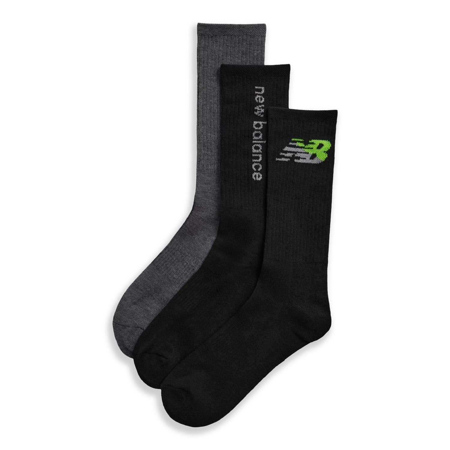 5-Pack Athletic Ombre Crew Socks