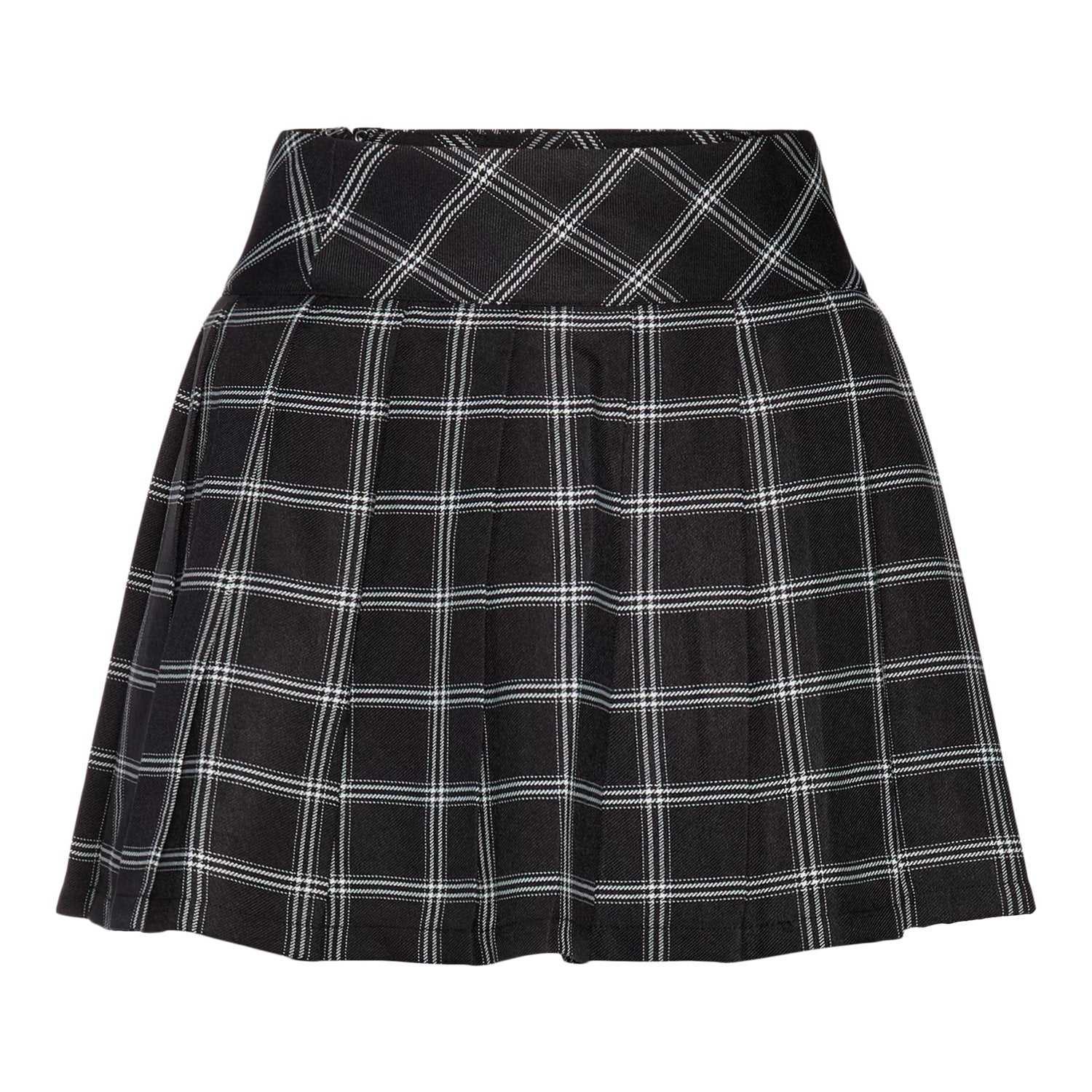 Girls Plaid Mini Skirt