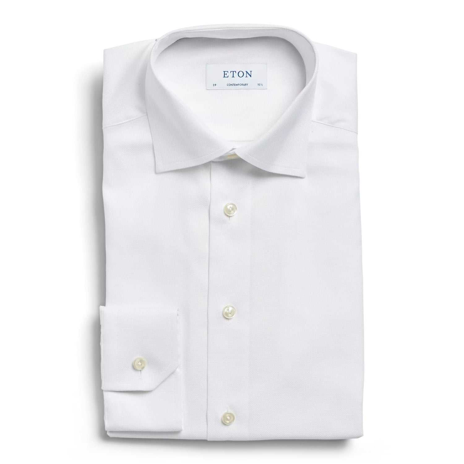 Solid Contemporary Button Down Shirt