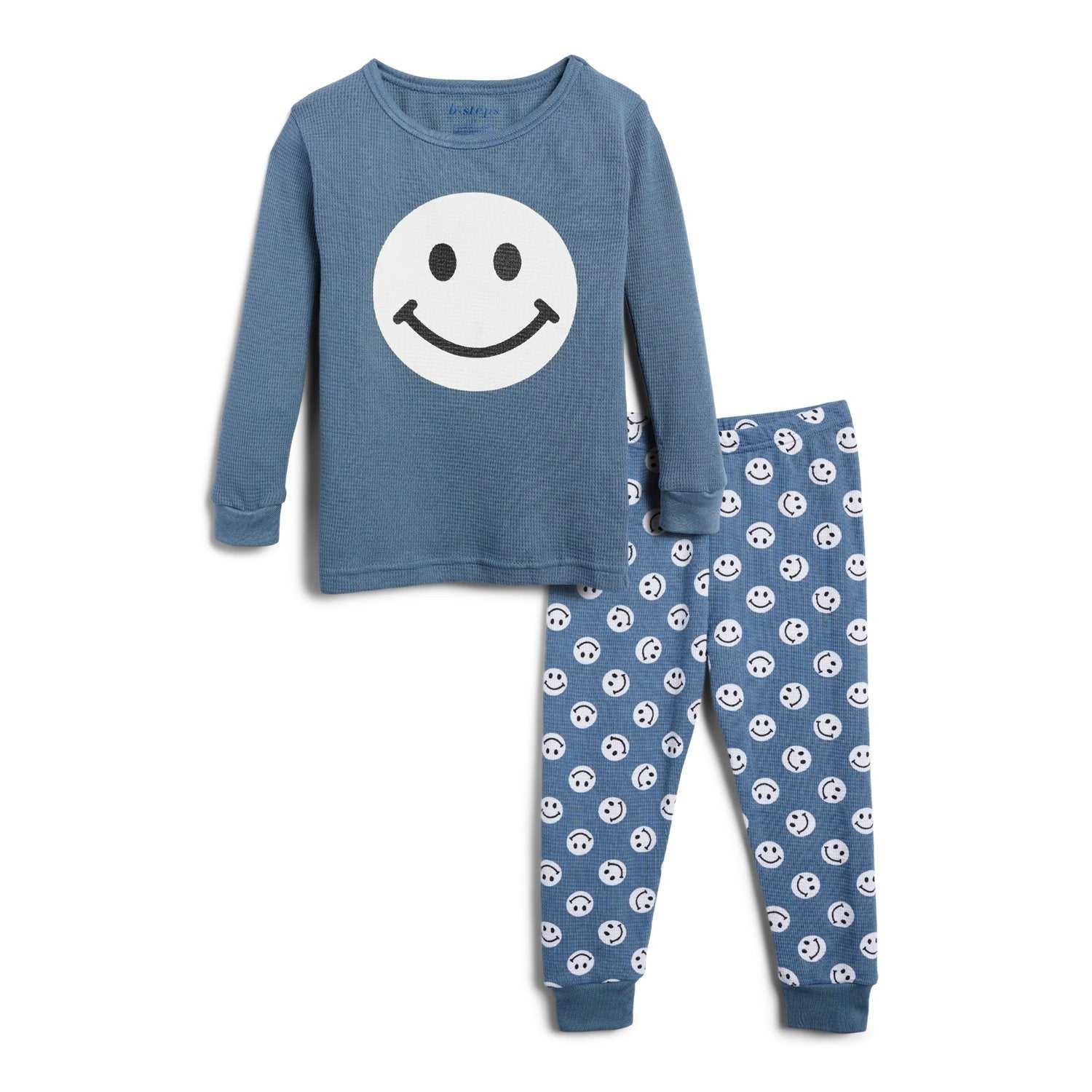 Toddler Boys 2-Piece Smile Pajama Set